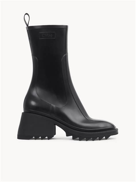 chloe rain boots black|chloe rain boots sale.